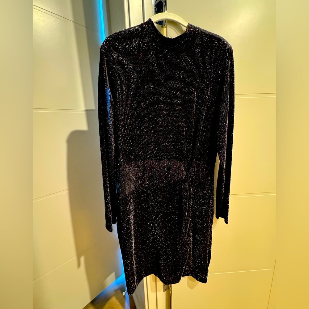 Michael Kors Black and Silver Dress